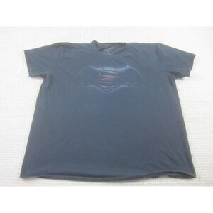 Batman v Superman Shirt Mens 2XL Black DC Comics Dawn of Justice Logo T-Shirt